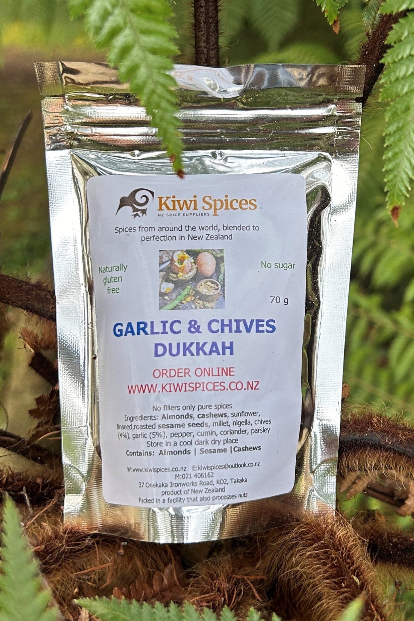 Garlic and Chives Dukkah from Kiwi Spices