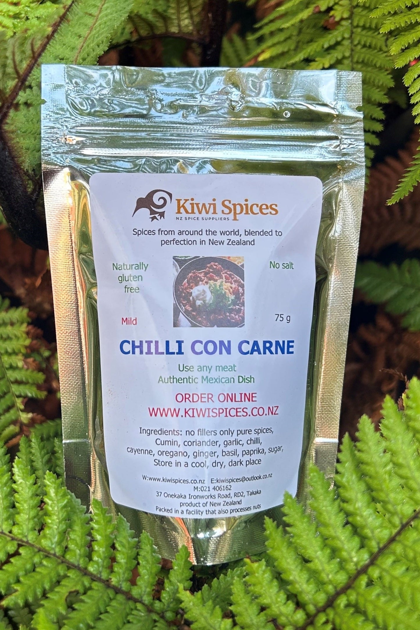 Chilli con Carne spice mix from Kiwi Spices