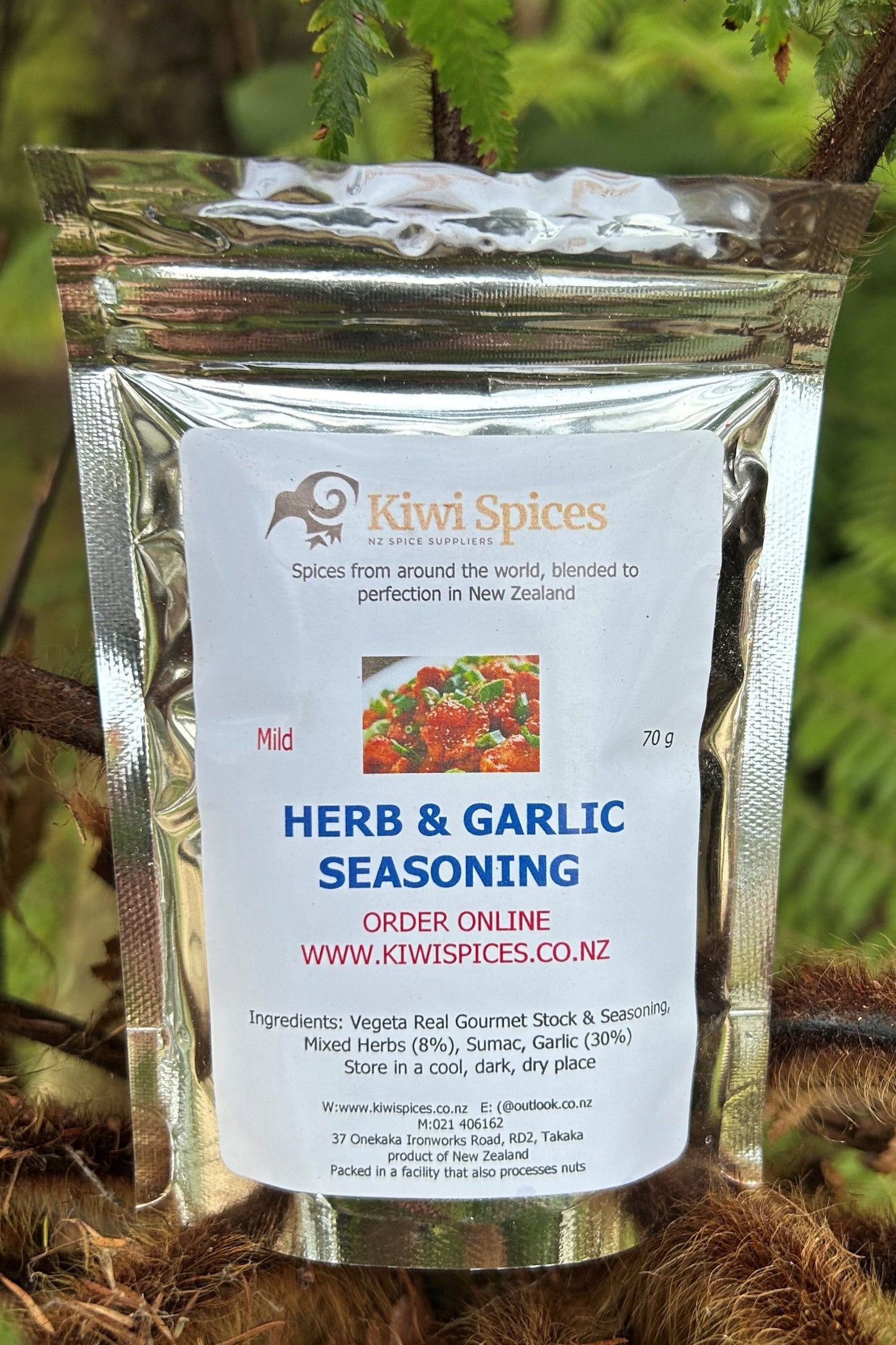 Herb and Garlic Seasoning from Kiwi Spices