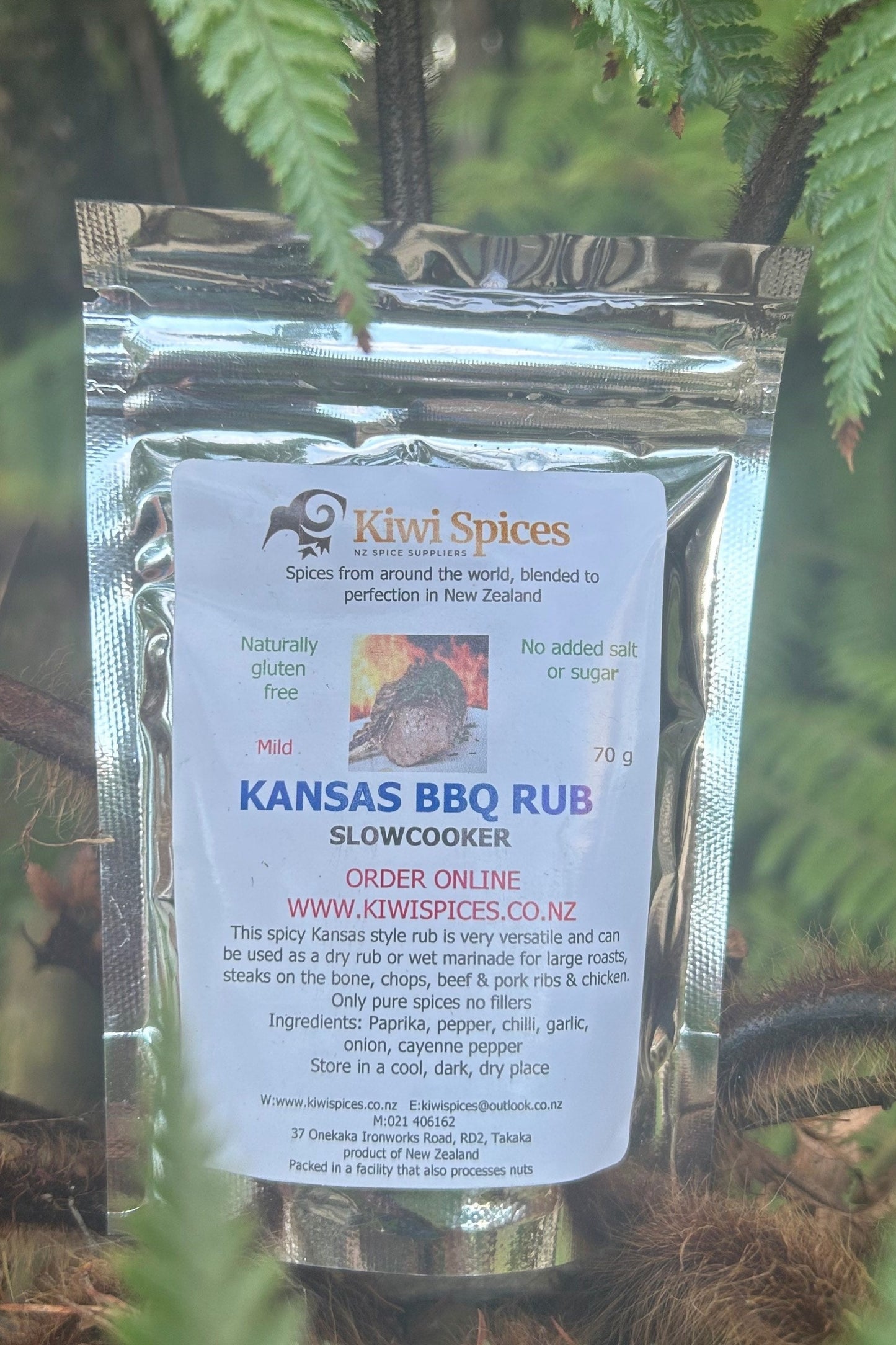 Kansas BBQ Rub Spice Blend from Kiwi Spices