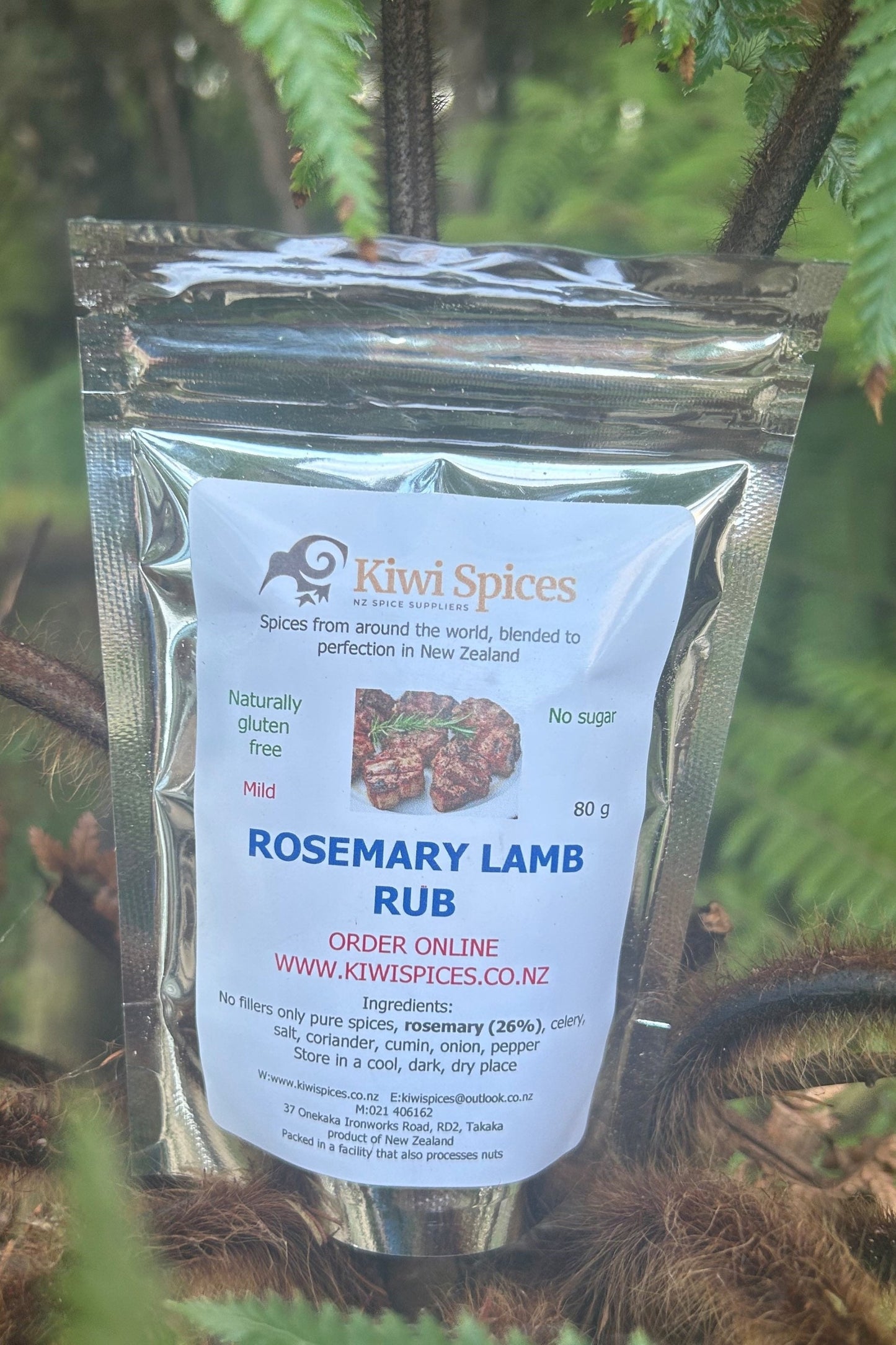 Rosemary Lamb Rub from Kiwi Spices