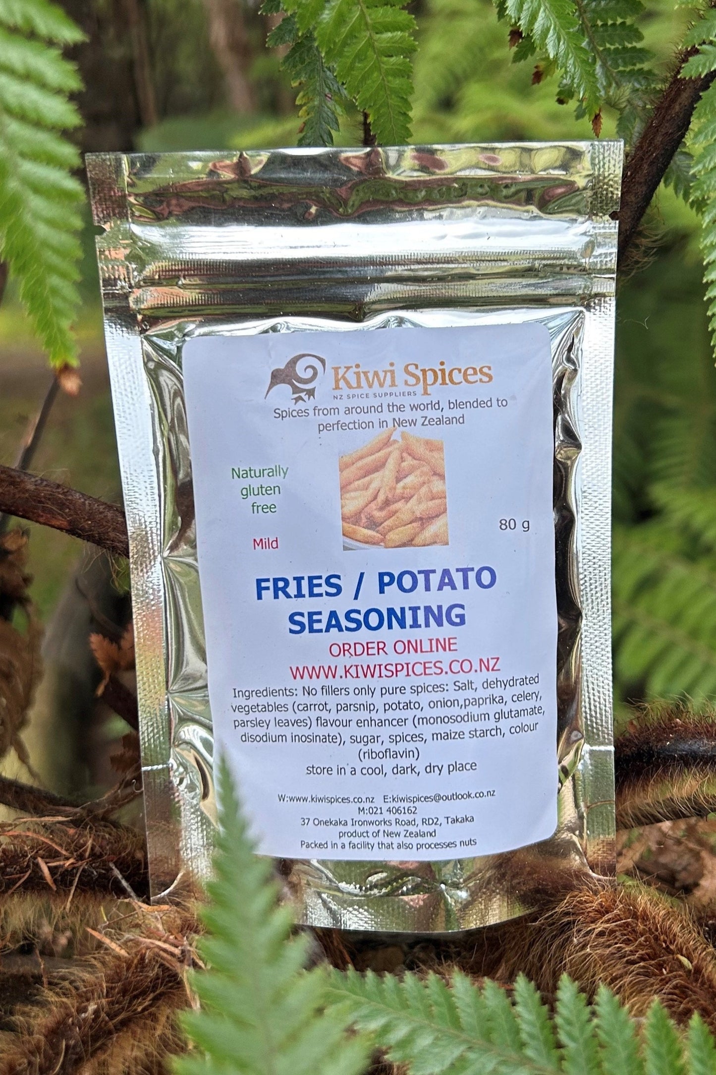 Fries & Potato Seasoning from Kiwi Spices