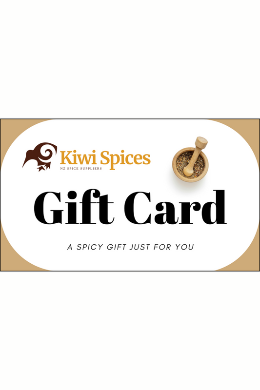 Gift Cards from Kiwi Spices