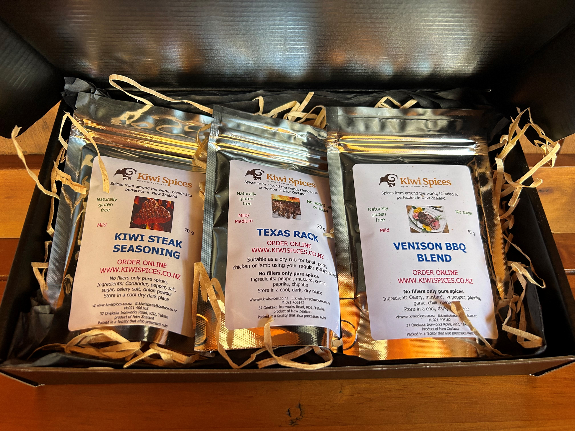 BBQ Spice Gift Box from Kiwi Spices