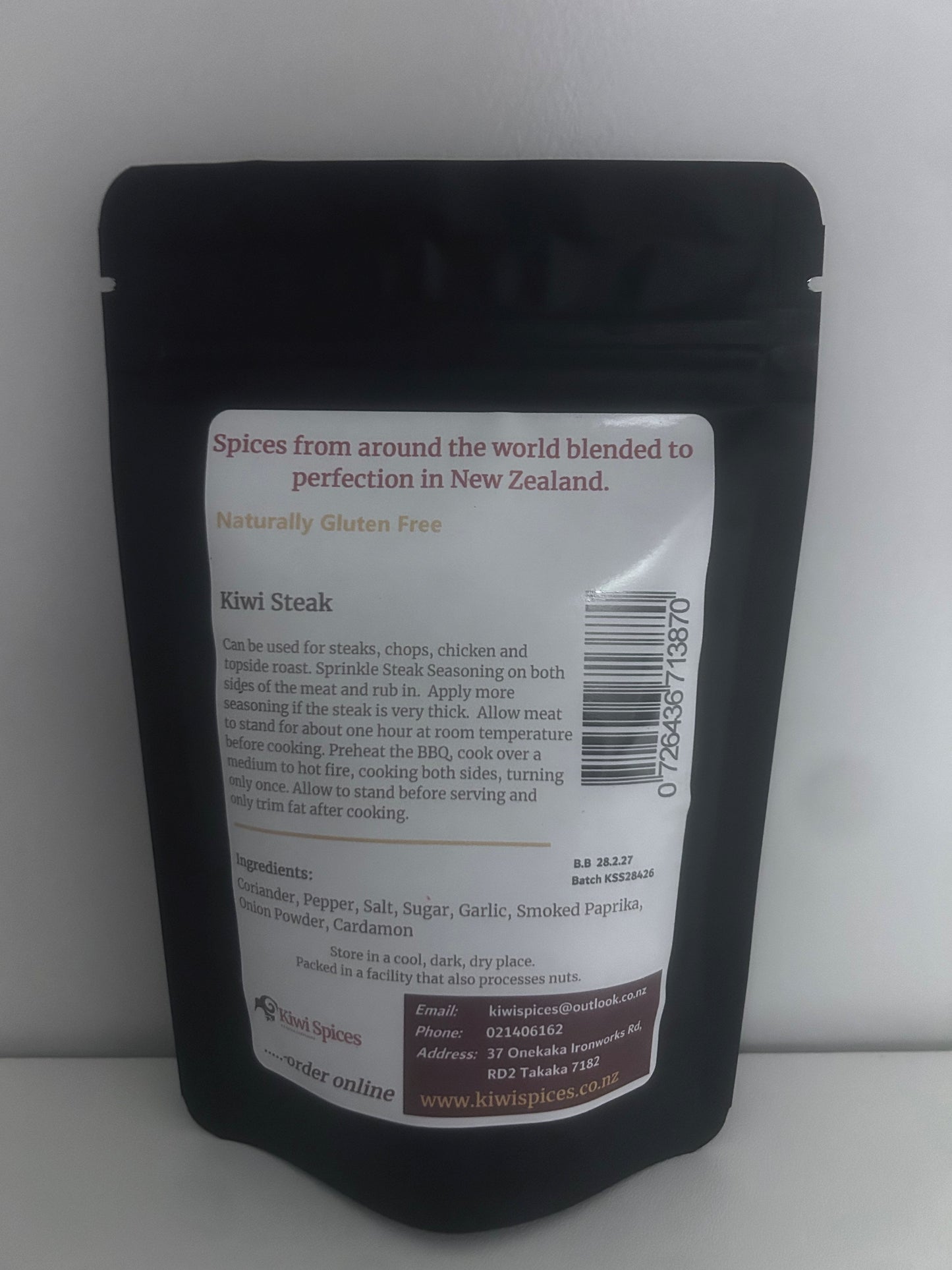 Kiwi Steak Seasoning