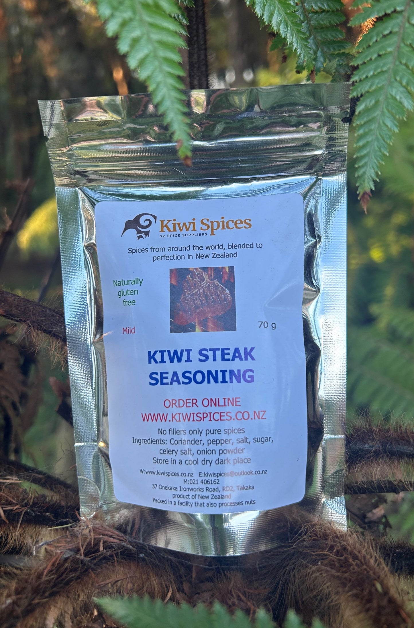 Kiwi Steak Seasoning from Kiwi Spices