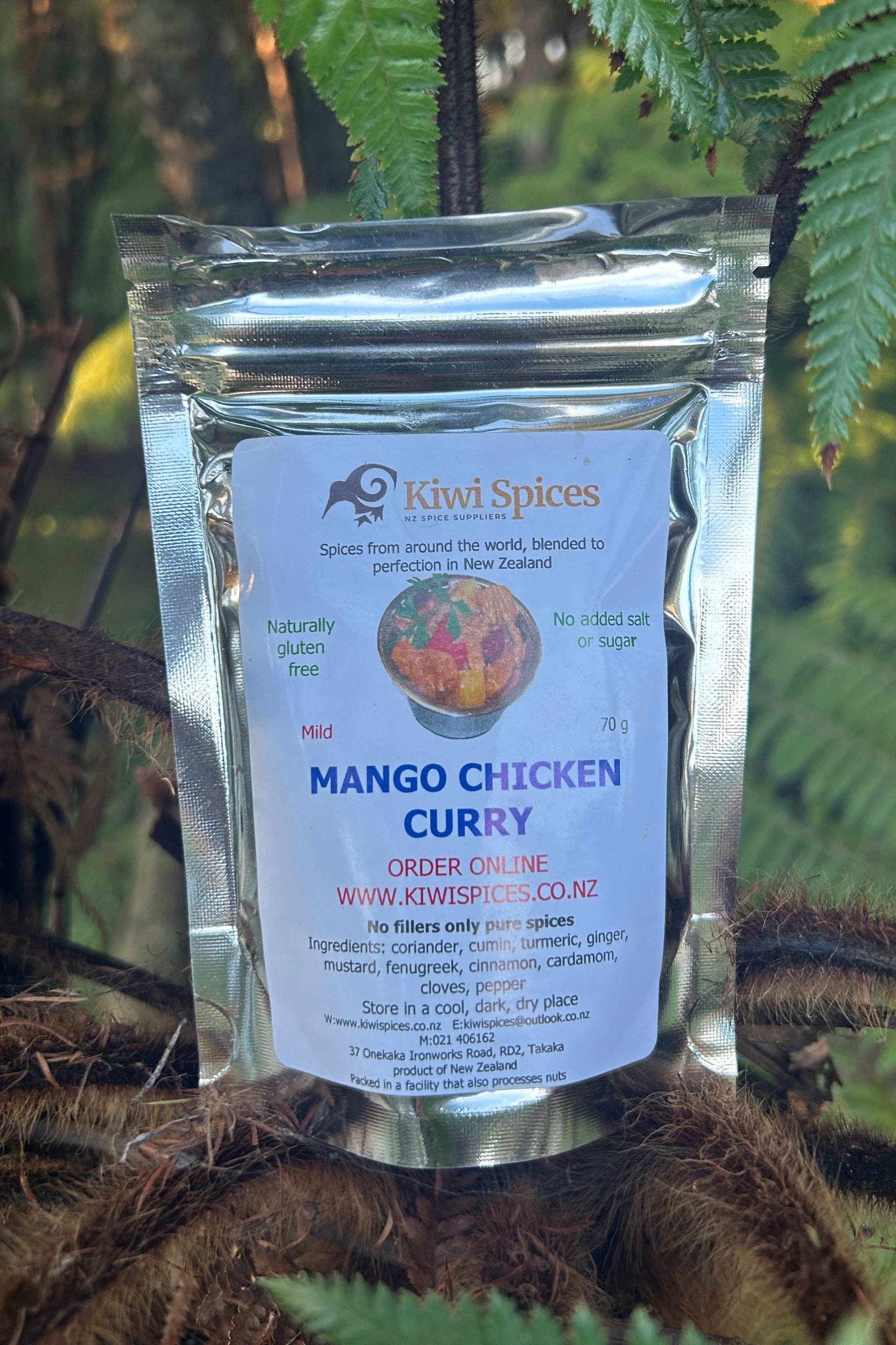 Mango Chicken Curry Spice Blend from Kiwi Spices