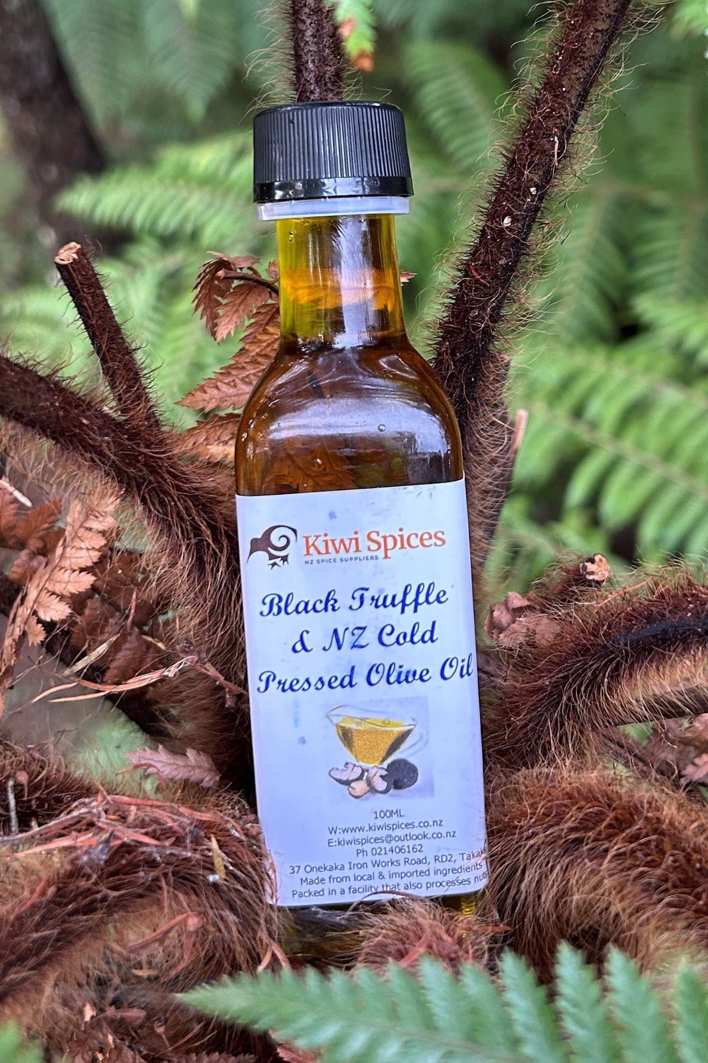 Black Truffle & New Zealand Cold Pressed Olive Oil 100ml