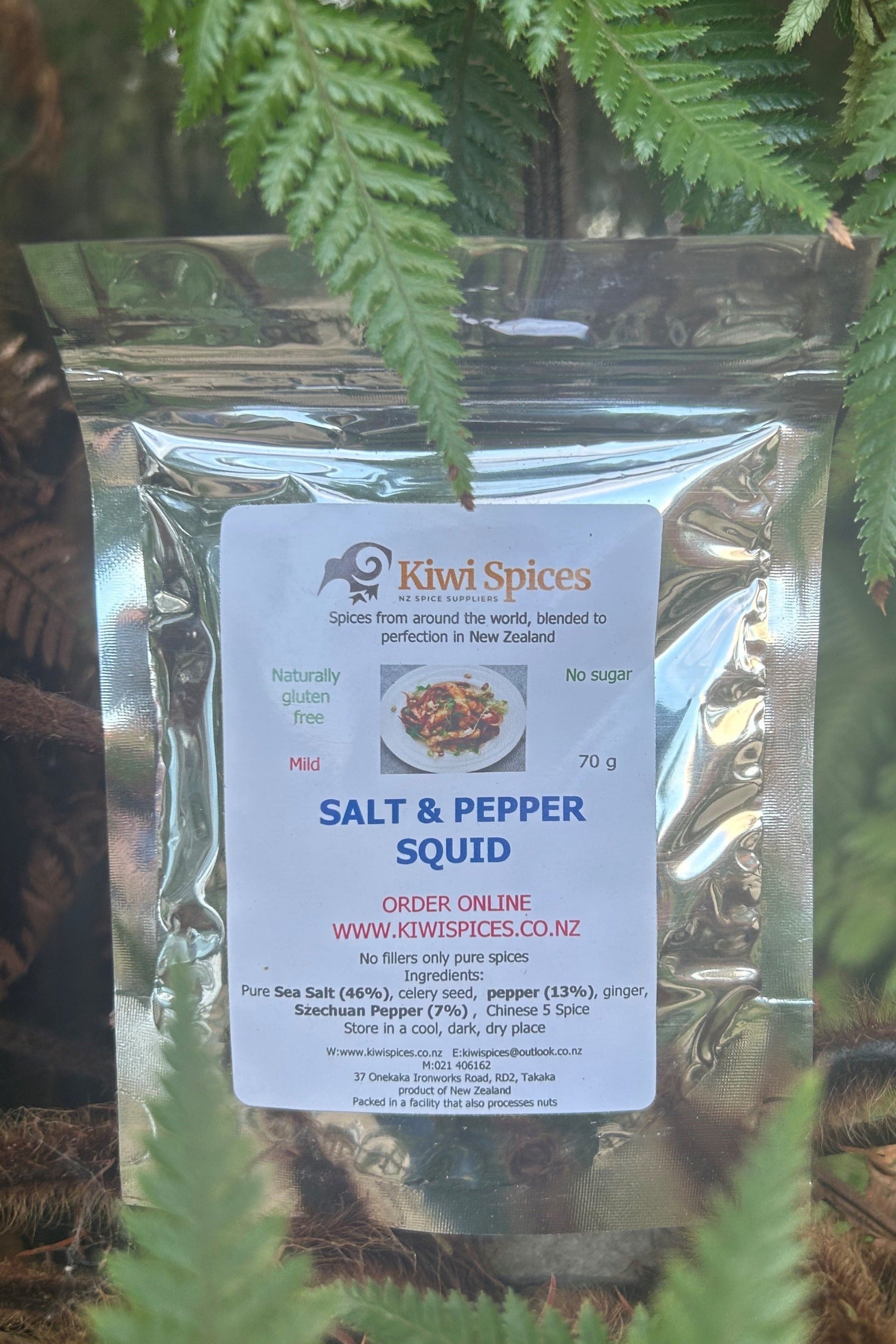 Salt and Pepper Squid Spice Mix from Kiwi Spices