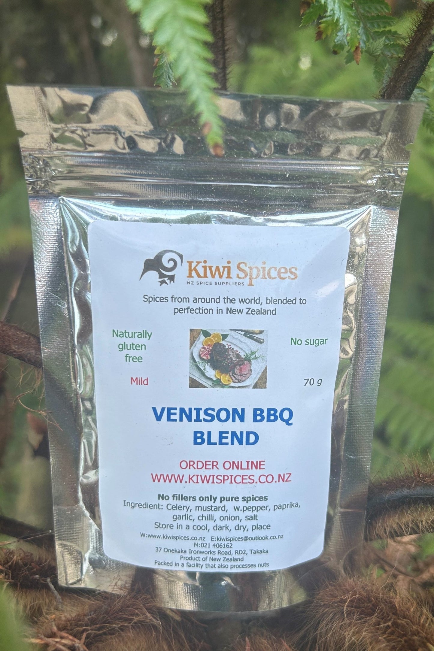 Venison BBQ Spice Blend from Kiwi Spices